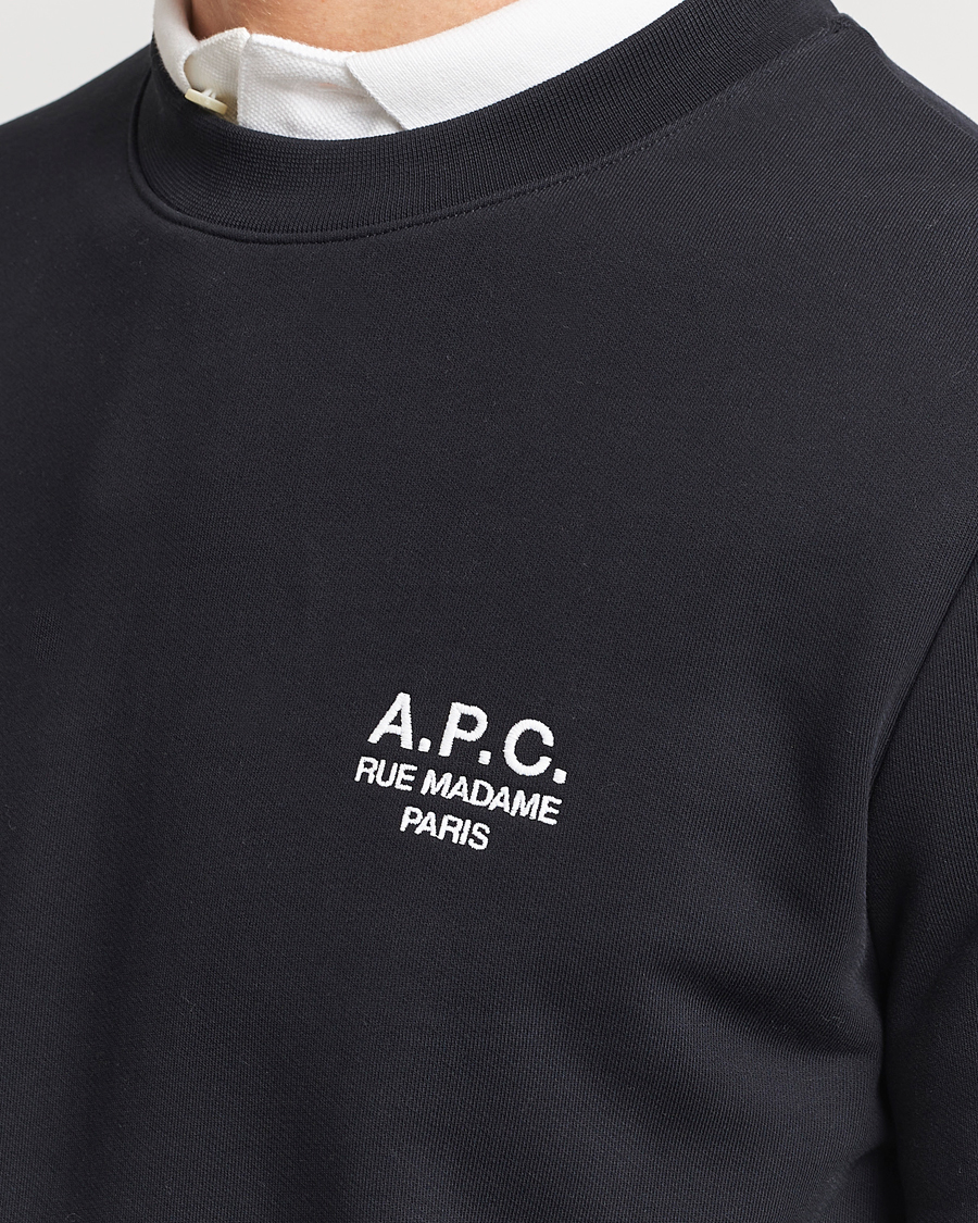 Mies | Puserot | A.P.C. | Rider Sweatshirt Black