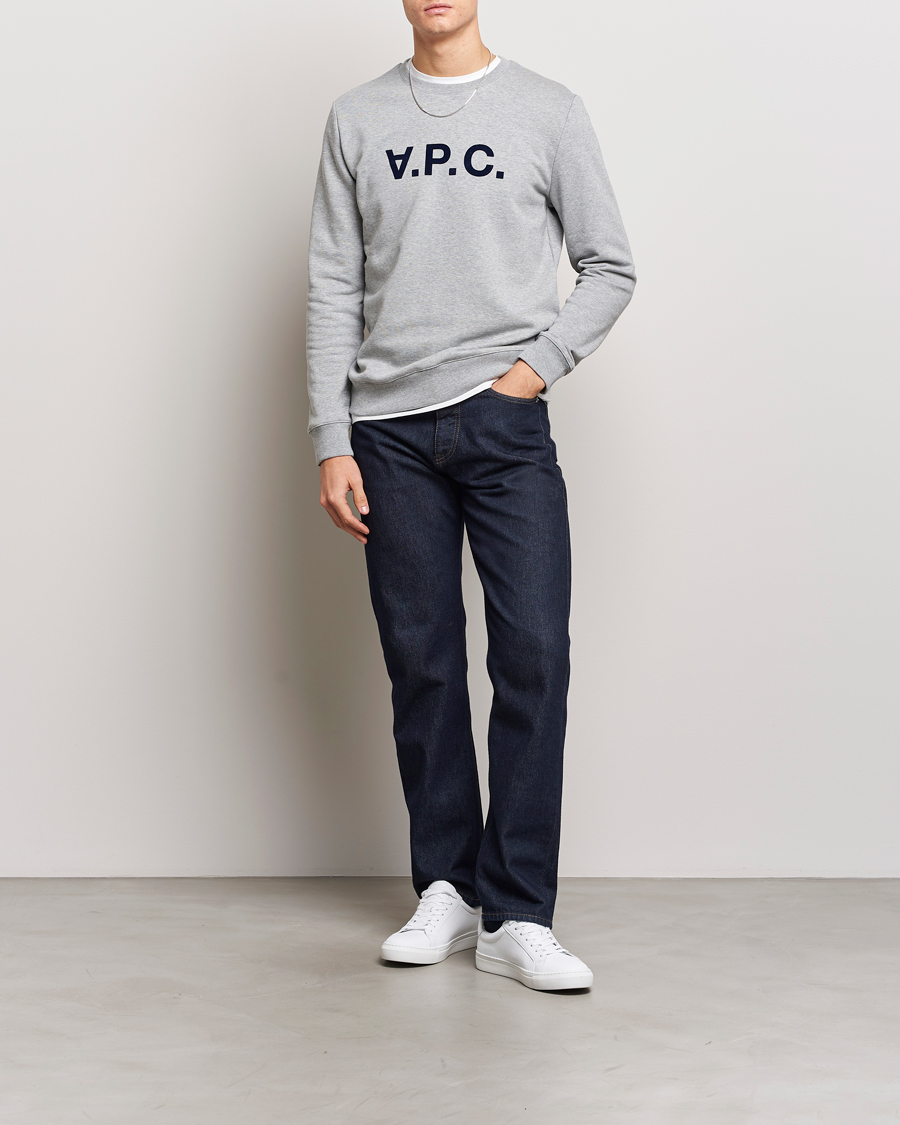 Mies | Puserot | A.P.C. | VPC Sweatshirt Heather Grey