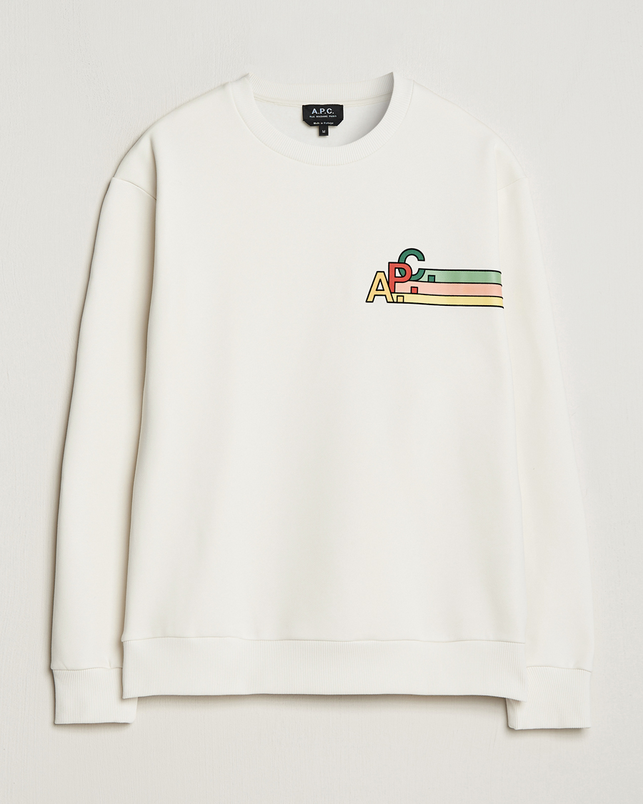 Mies |  | A.P.C. | Spring Sweatshirt Chalk