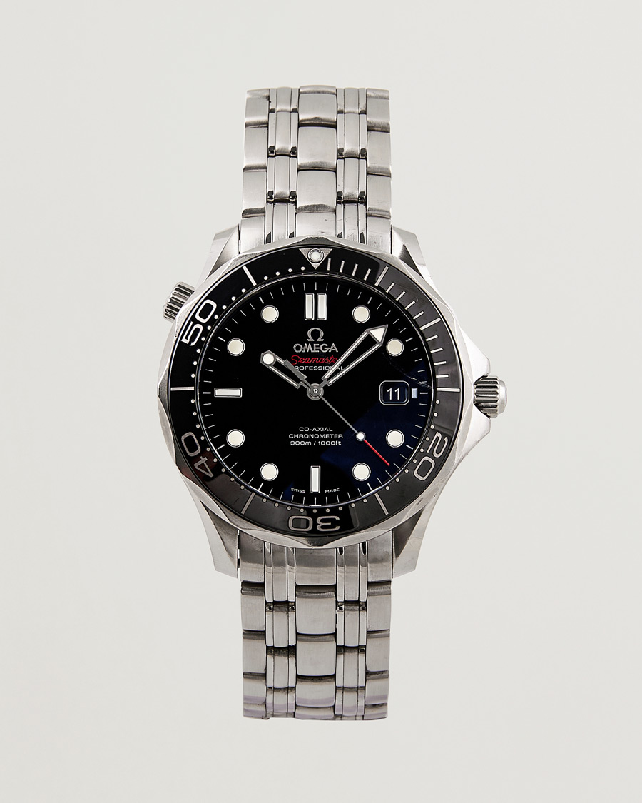 Mies | Omega Pre-Owned Seamaster Diver 300M 212.30.41.20.01.002 Steel Black | Omega Pre-Owned | Seamaster Diver 300M 212.30.41.20.01.002 Steel Black