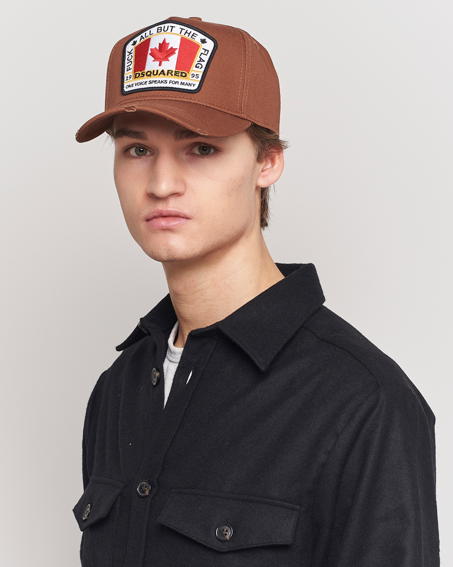 Mies | Dsquared2 Big Leaf Baseball Cap Hazel | Dsquared2 | Big Leaf Baseball Cap Hazel