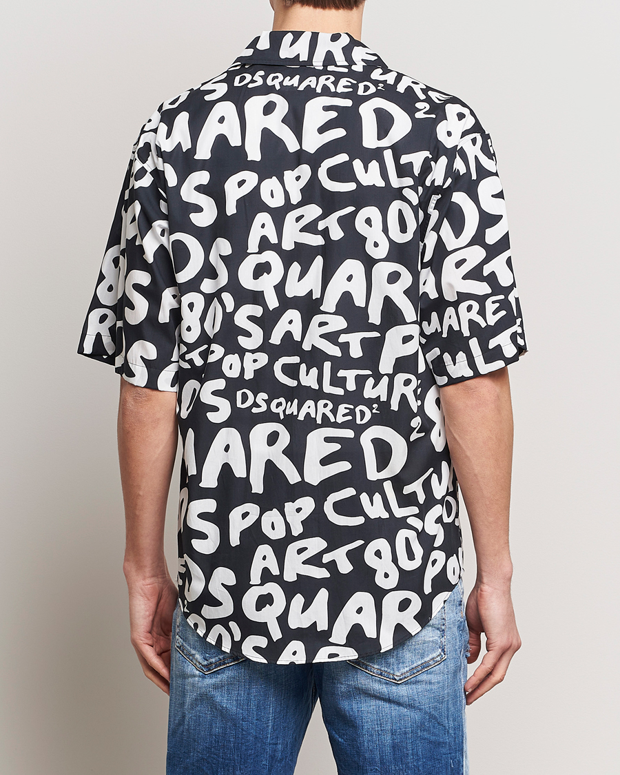 Mies | Kauluspaidat | Dsquared2 | Pop 80's Bowling Shirt Black