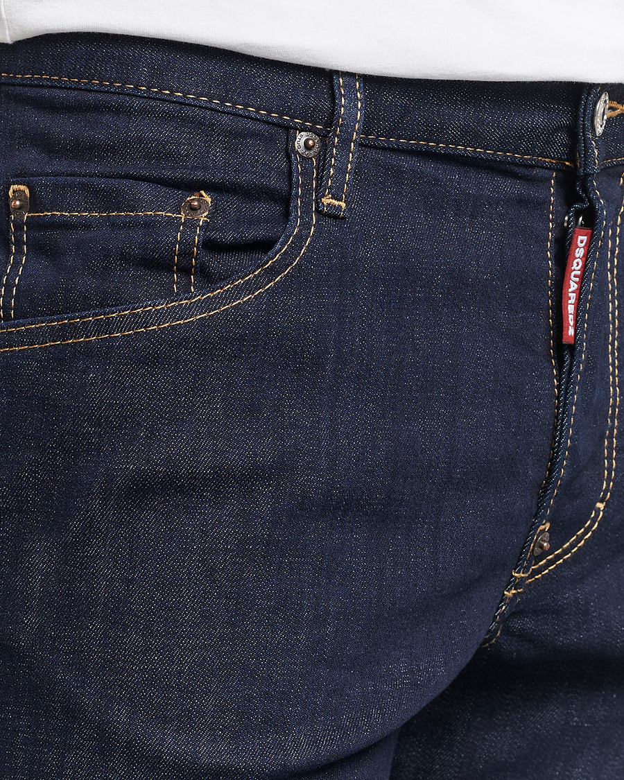 Mies | Farkut | Dsquared2 | Skater Jeans Dark Blue