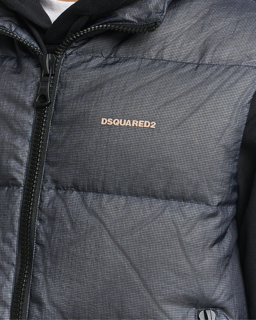 Mies | Takit | Dsquared2 | 3D Ripstop Puffer Vest Navy