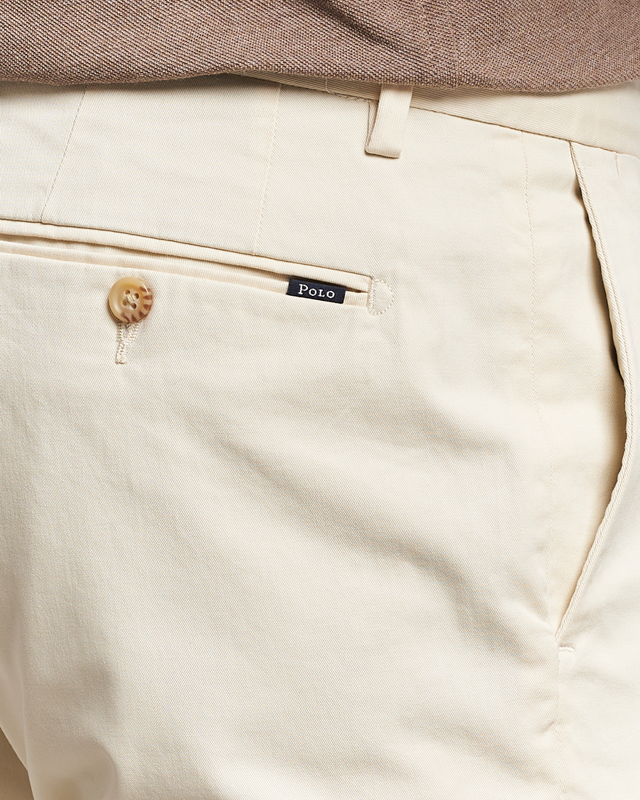 Mies | Housut | Polo Ralph Lauren | Slim Fit Stretch Chinos Winter Cream
