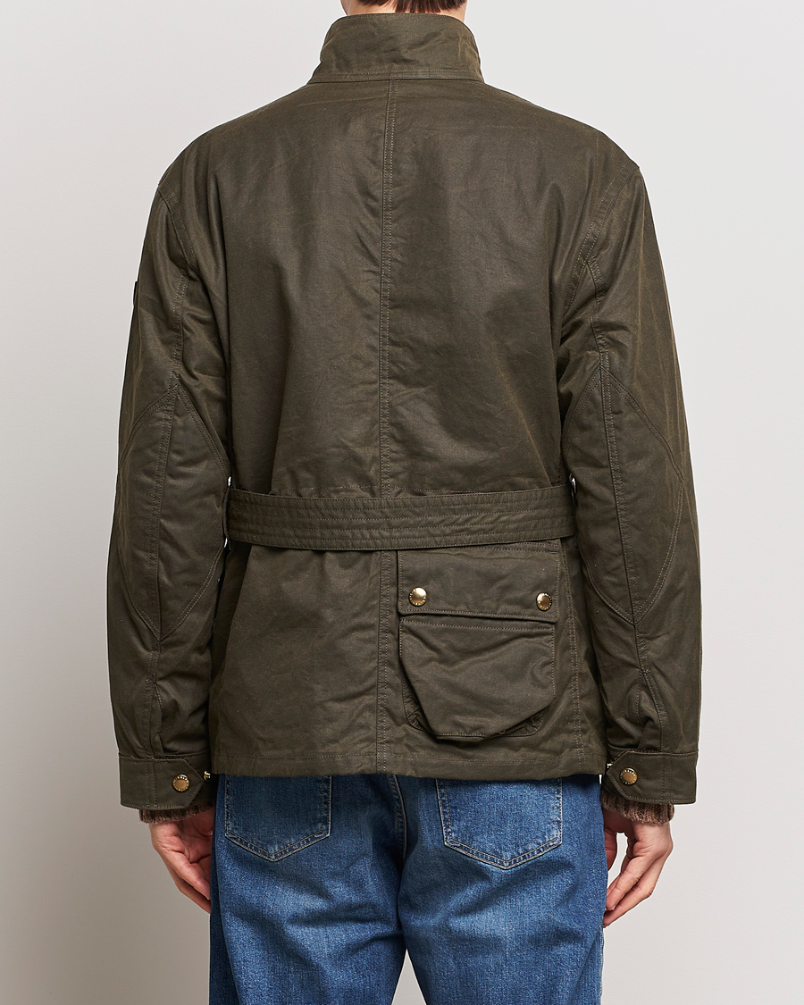 Mies | Takit | Polo Ralph Lauren | Waxed Field Jacket Oil Cloth Green