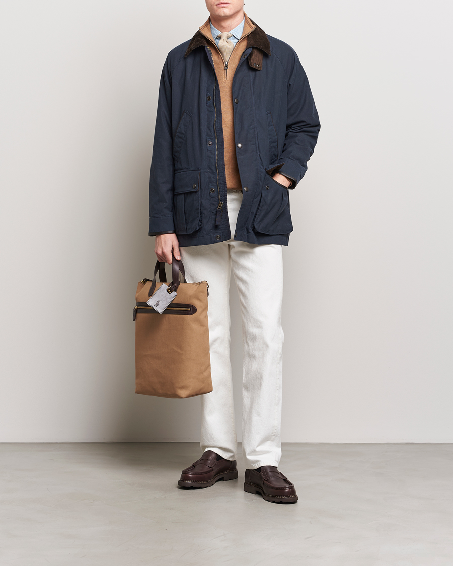 Mies | Takit | Polo Ralph Lauren | Waxed Cotton Field Jacket Navy