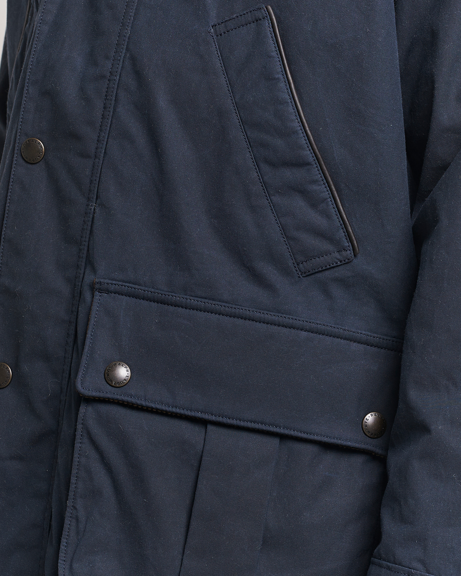 Mies | Takit | Polo Ralph Lauren | Waxed Cotton Field Jacket Navy