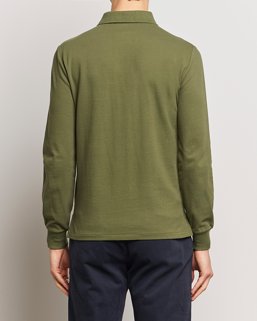 Mies | Puserot | Polo Ralph Lauren | Slim Fit Long Sleeve Polo Dark Sage