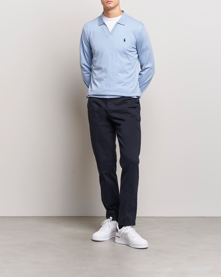 Mies | Puserot | Polo Ralph Lauren | Long Sleeve Polo Shirt Isle Heather