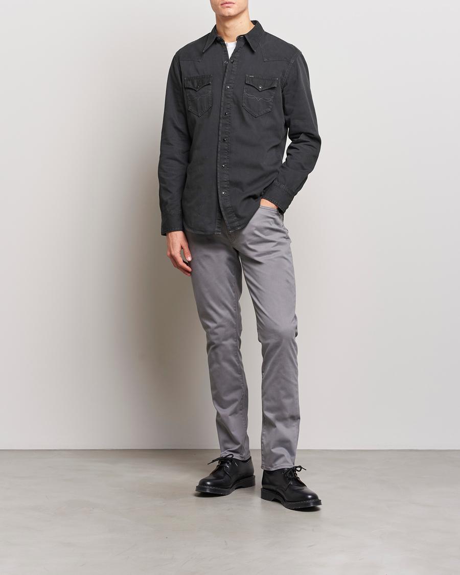 Mies | Kauluspaidat | Polo Ralph Lauren | Western Denim Shirt Black
