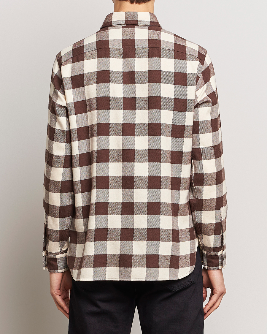 Mies | Kauluspaidat | Polo Ralph Lauren | Ranch Checked Pocket Overshirt Cream/Brown