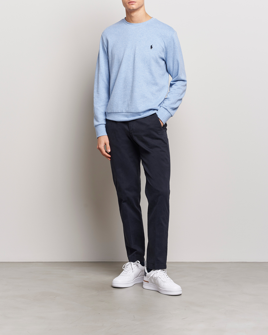 Mies | Puserot | Polo Ralph Lauren | Double Knitted Jersey Sweatshirt Isle Heather