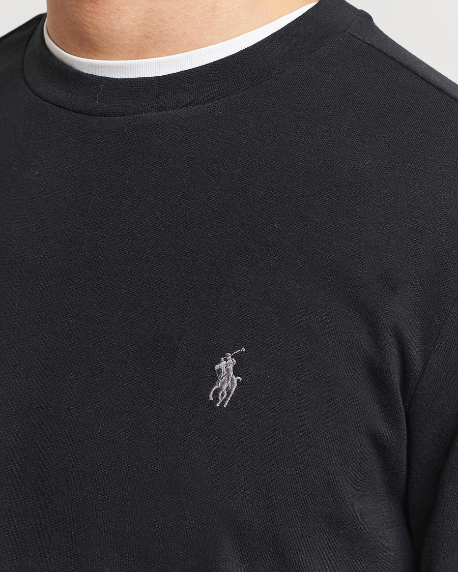 Mies | Puserot | Polo Ralph Lauren | Double Knitted Jersey Sweatshirt Black