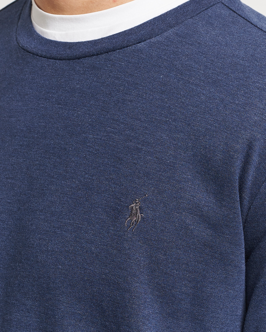 Mies | Puserot | Polo Ralph Lauren | Double Knitted Jersey Sweatshirt Navy Heather