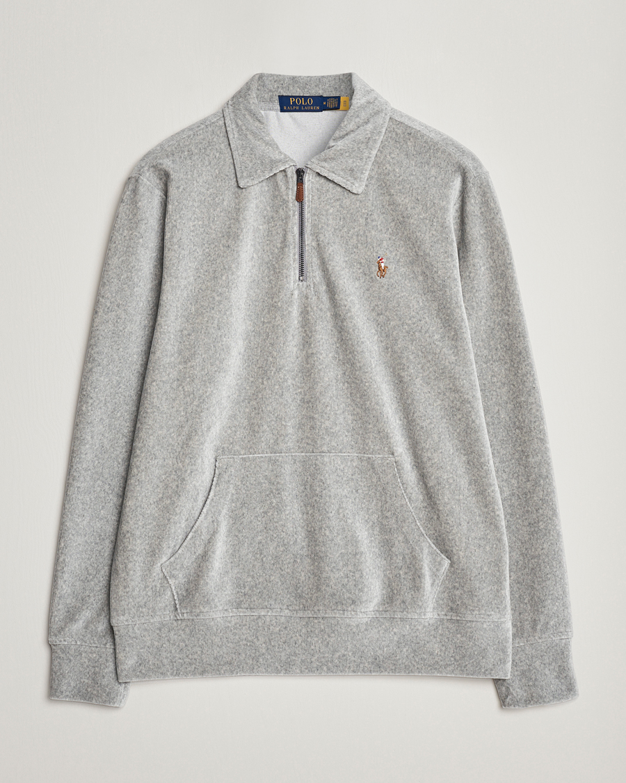 Mies | Puserot | Polo Ralph Lauren | Knit Corduroy Half-Zip Andover Heather