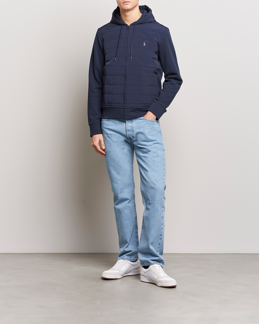 Mies | Puserot | Polo Ralph Lauren | Hybrid Full-Zip Hoodie Aviator Navy