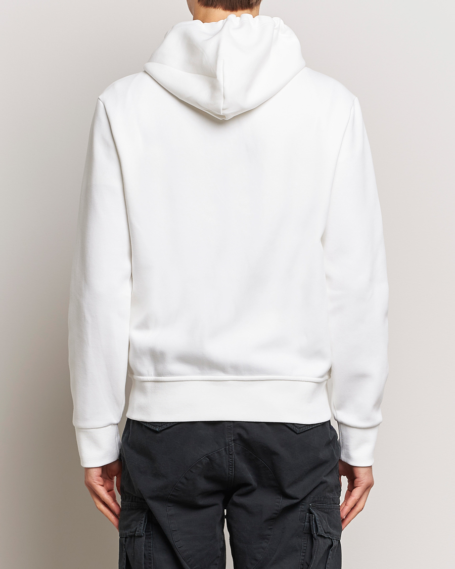 Mies | Puserot | Polo Ralph Lauren | Double Knitted Full-Zip Hoodie White