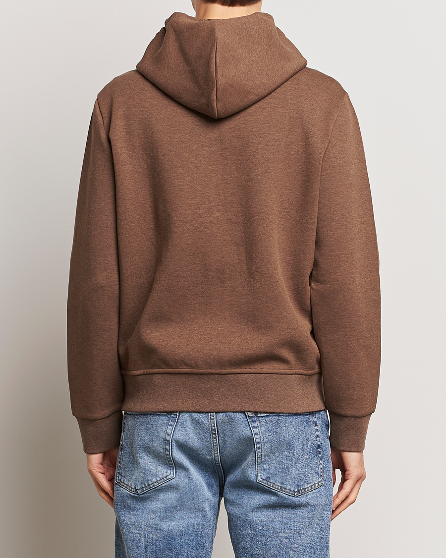 Mies | Puserot | Polo Ralph Lauren | Double Knitted Full-Zip Hoodie Cedar Heather