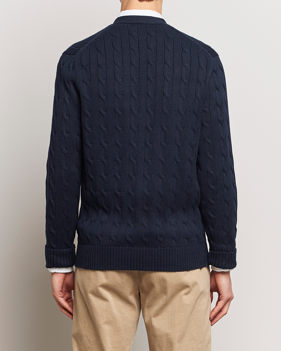 Mies | Puserot | Polo Ralph Lauren | Cotton Cable Cardigan Hunter Navy