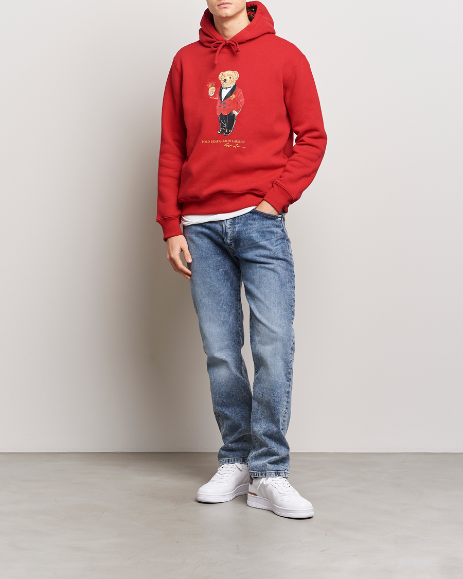 Mies | Puserot | Polo Ralph Lauren | Lunar New Year Bear Hoodie Red