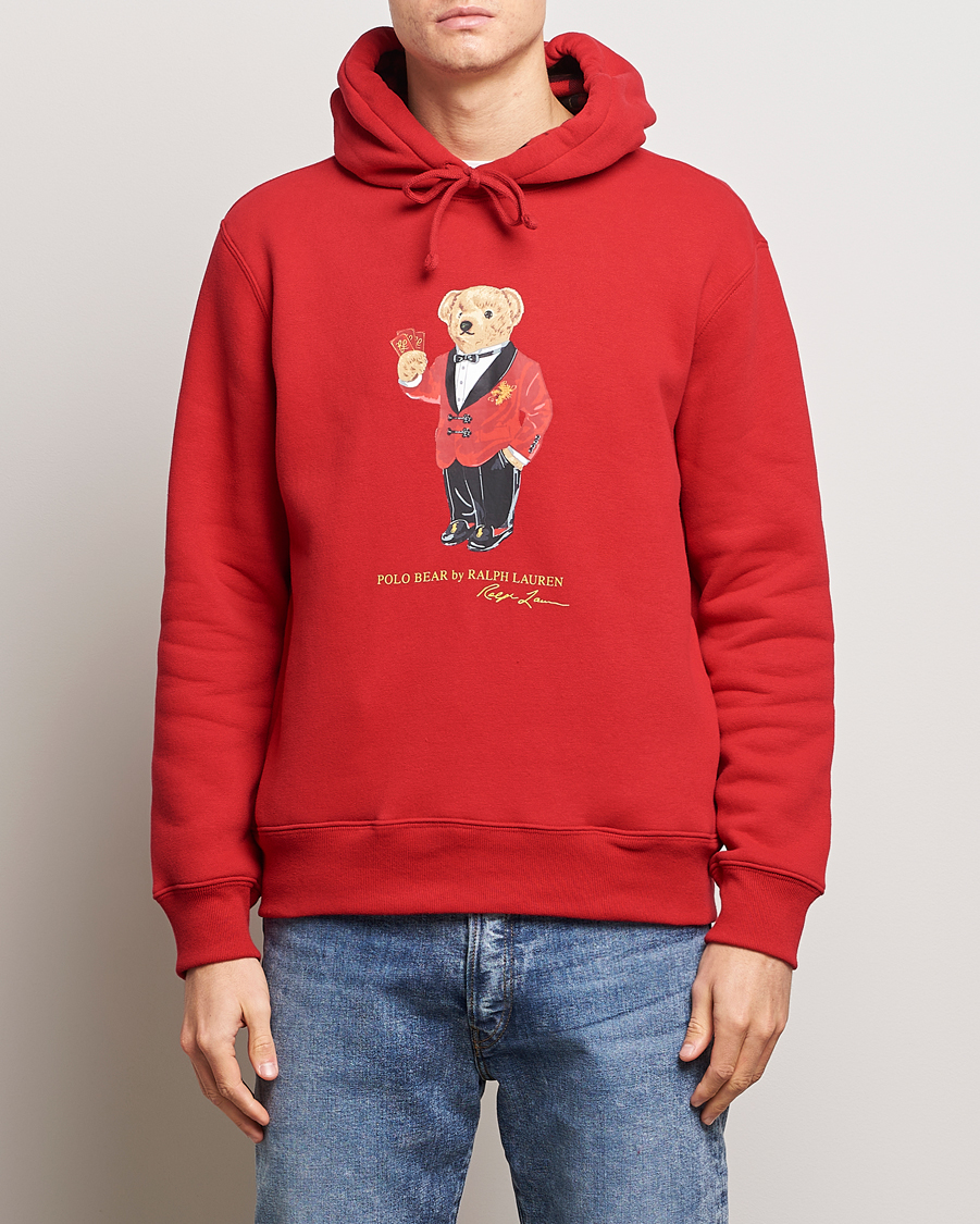 Mies | Puserot | Polo Ralph Lauren | Lunar New Year Bear Hoodie Red