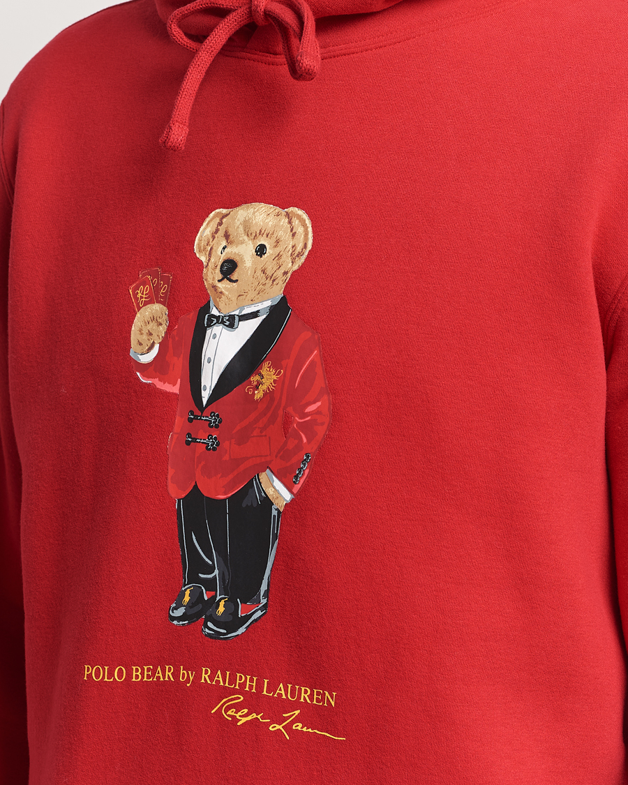 Mies | Puserot | Polo Ralph Lauren | Lunar New Year Bear Hoodie Red