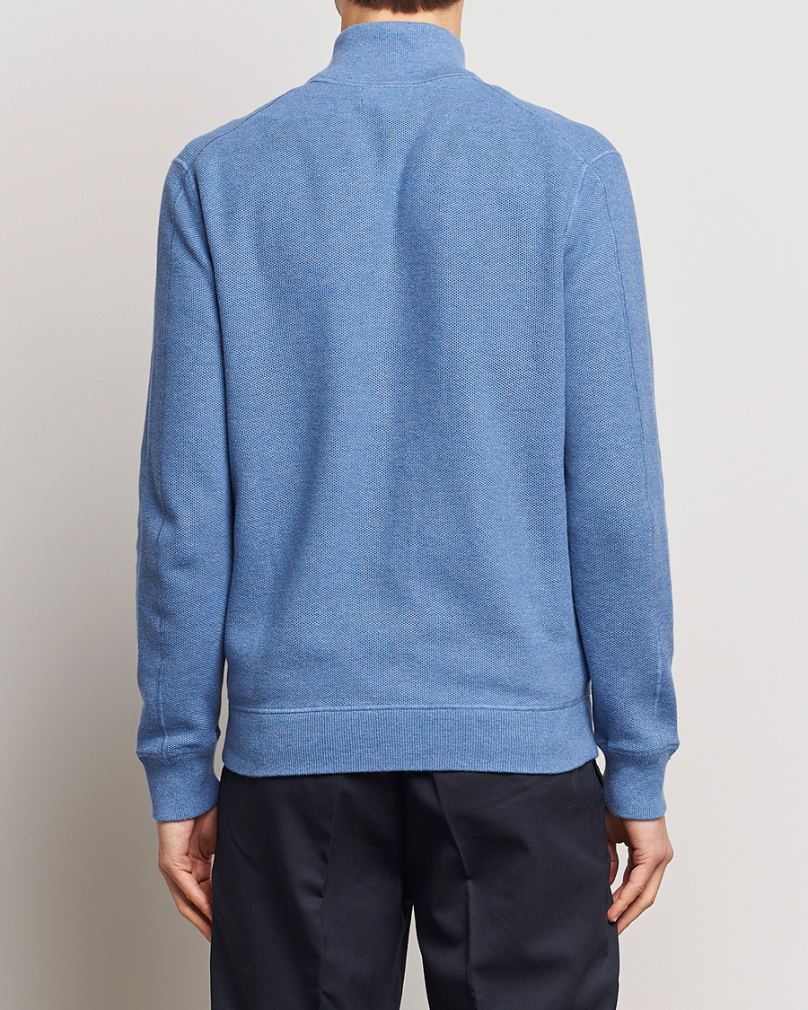 Mies | Puserot | Polo Ralph Lauren | Textured Full-Zip Blue Stone Heather