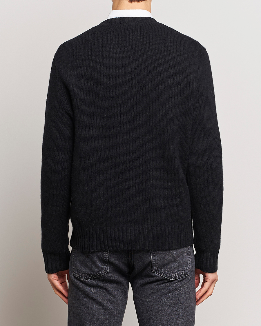 Mies | Puserot | Polo Ralph Lauren | Lunar New Year Wool Knitted Bear Sweater Black