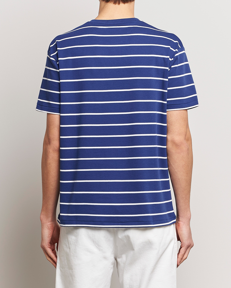 Mies | T-paidat | Polo Ralph Lauren | Striped Crew Neck T-Shirt Blue/White