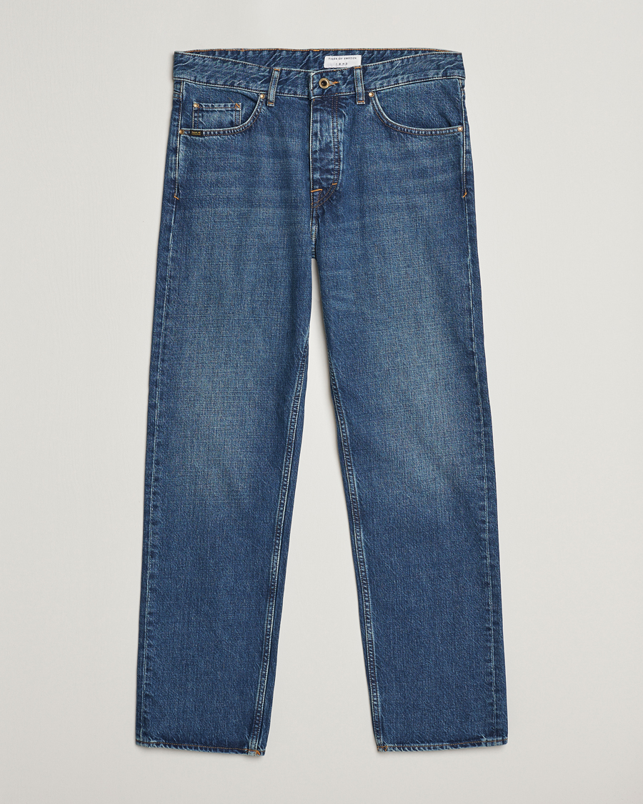 Mies | Straight leg | Tiger of Sweden | Alec Cotton Jeans Midnight Blue