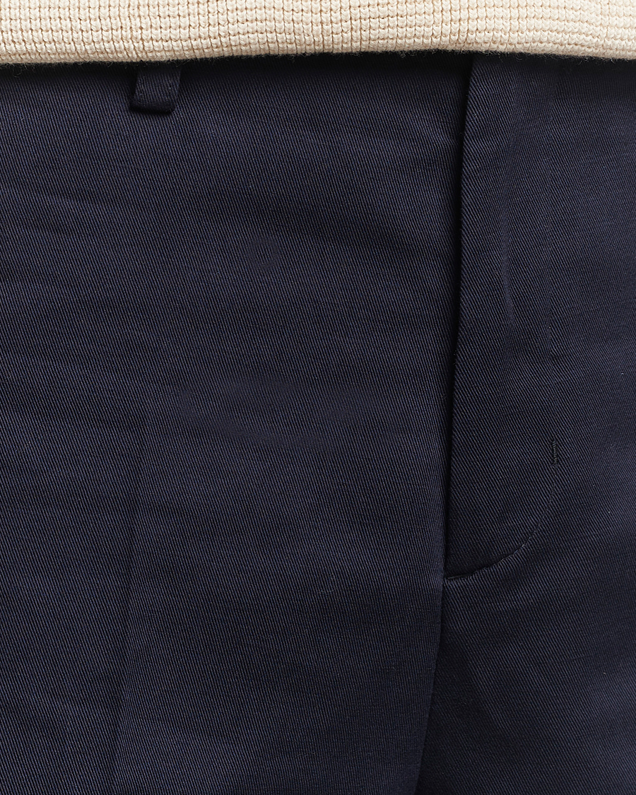 Mies | Shortsit | Filippa K | Cotton/Linen Shorts Navy