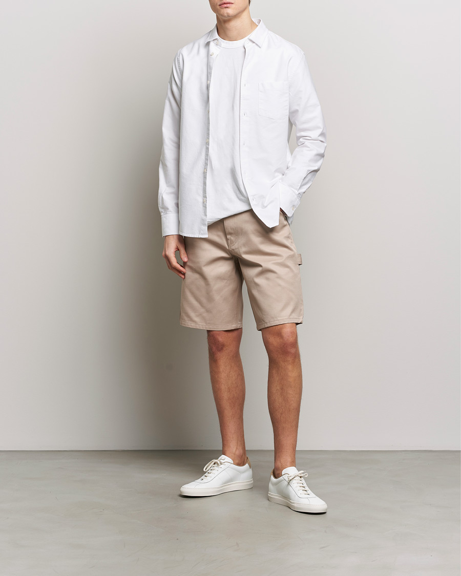 Mies | Shortsit | Filippa K | Workwear Shorts Taupe