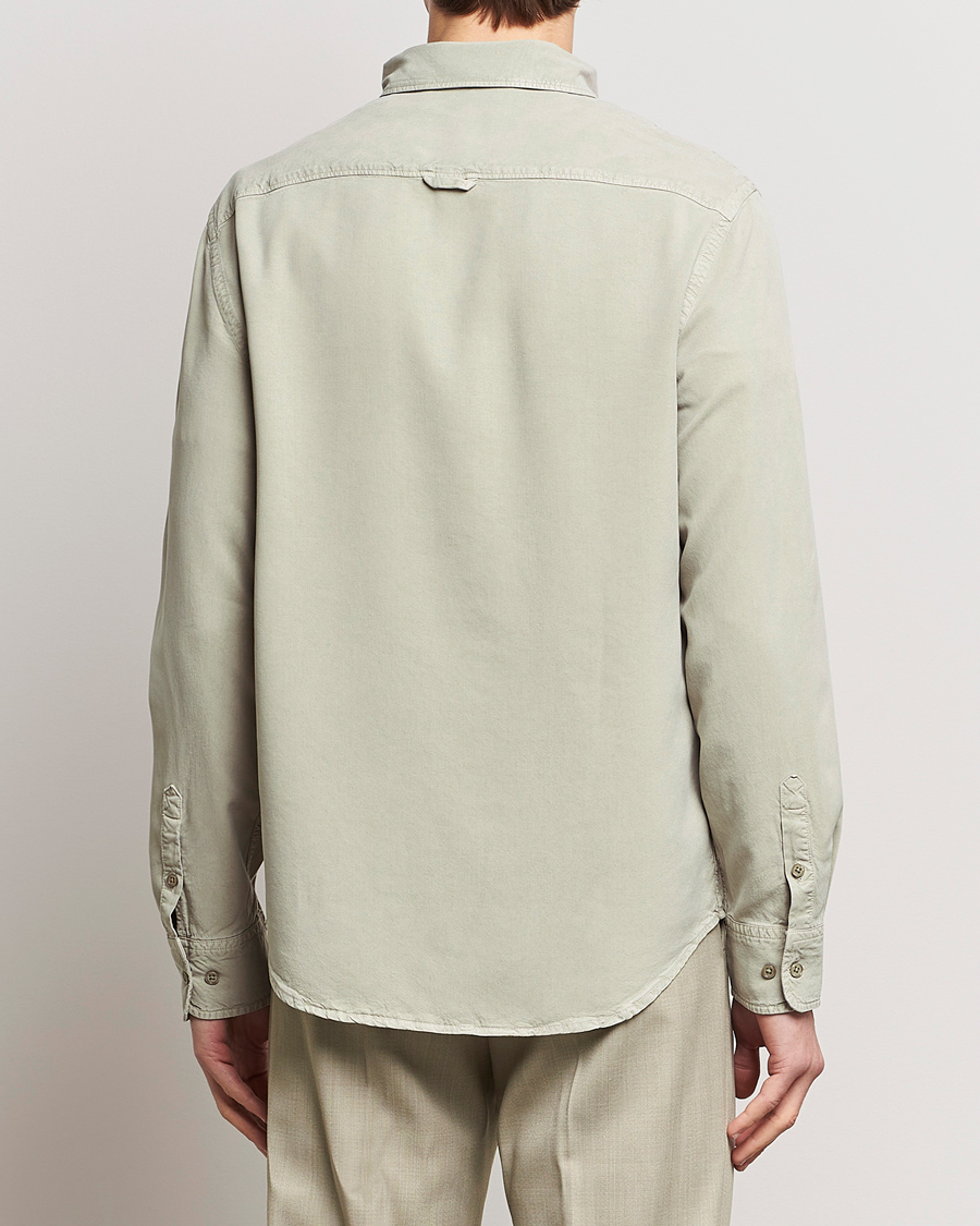 Mies | Kauluspaidat | Filippa K | Zachary Lyocell Shirt Light Sage