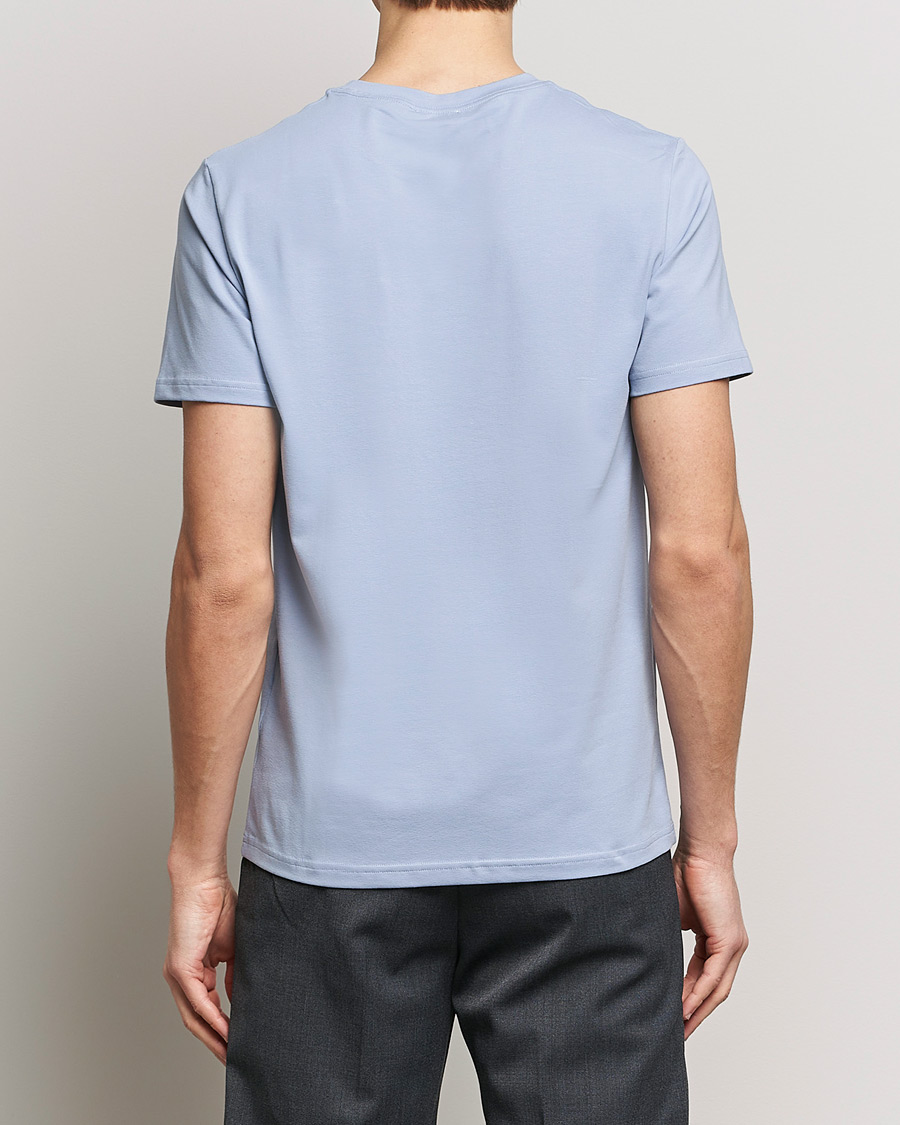 Mies | T-paidat | Filippa K | Soft Lycra T-Shirt Faded Blue