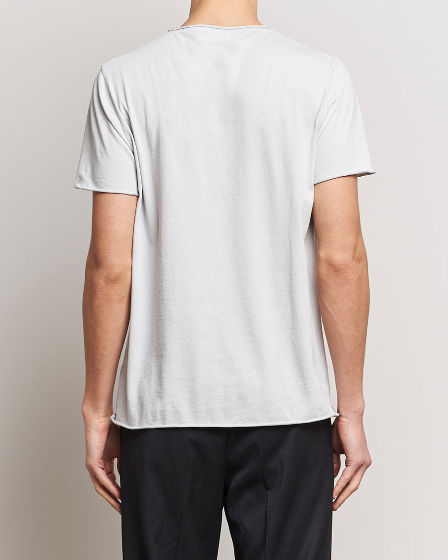 Mies | T-paidat | Filippa K | Roll Neck Crew Neck T-Shirt Light Grey