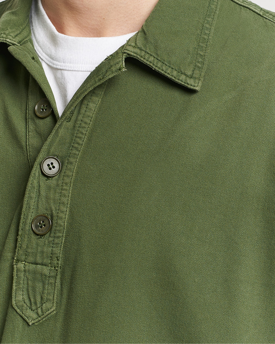 Mies | Kauluspaidat | Jeanerica | Lala Popover Shirt Green