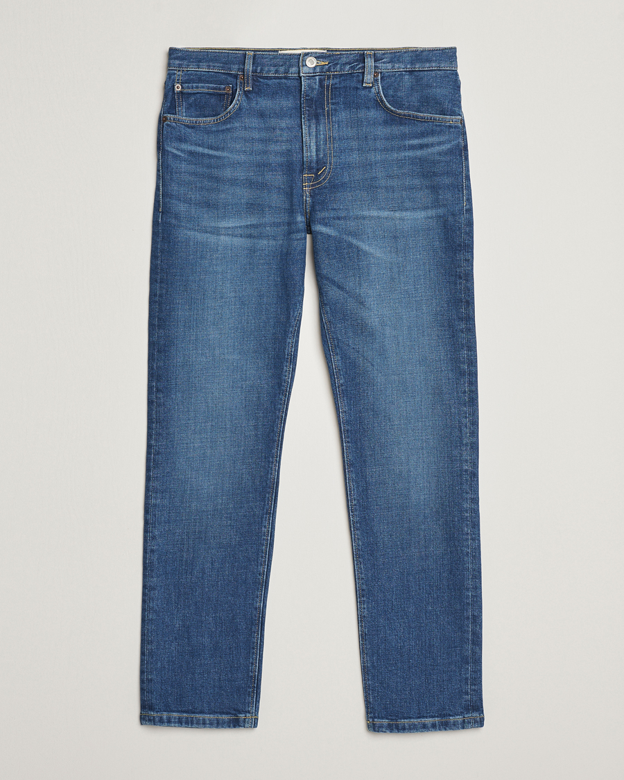 Mies | Farkut | Jeanerica | TM005 Tapered Jeans Tom Mid Blue Wash