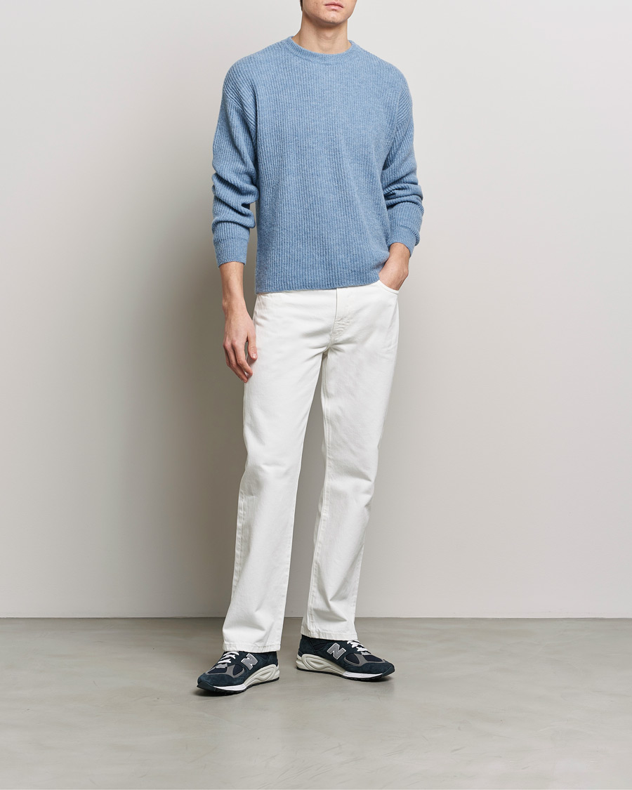 Mies | Farkut | Jeanerica | SM010 Straight Jeans Natural White