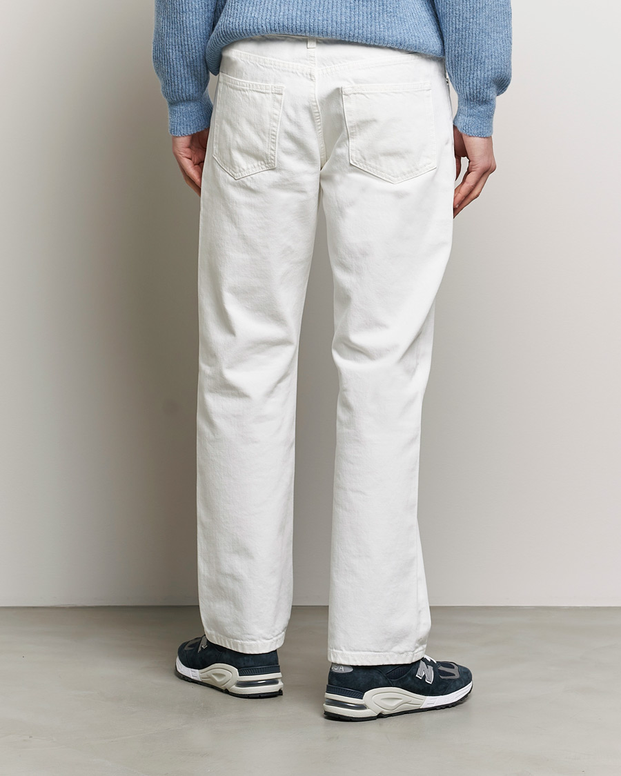 Mies | Farkut | Jeanerica | SM010 Straight Jeans Natural White