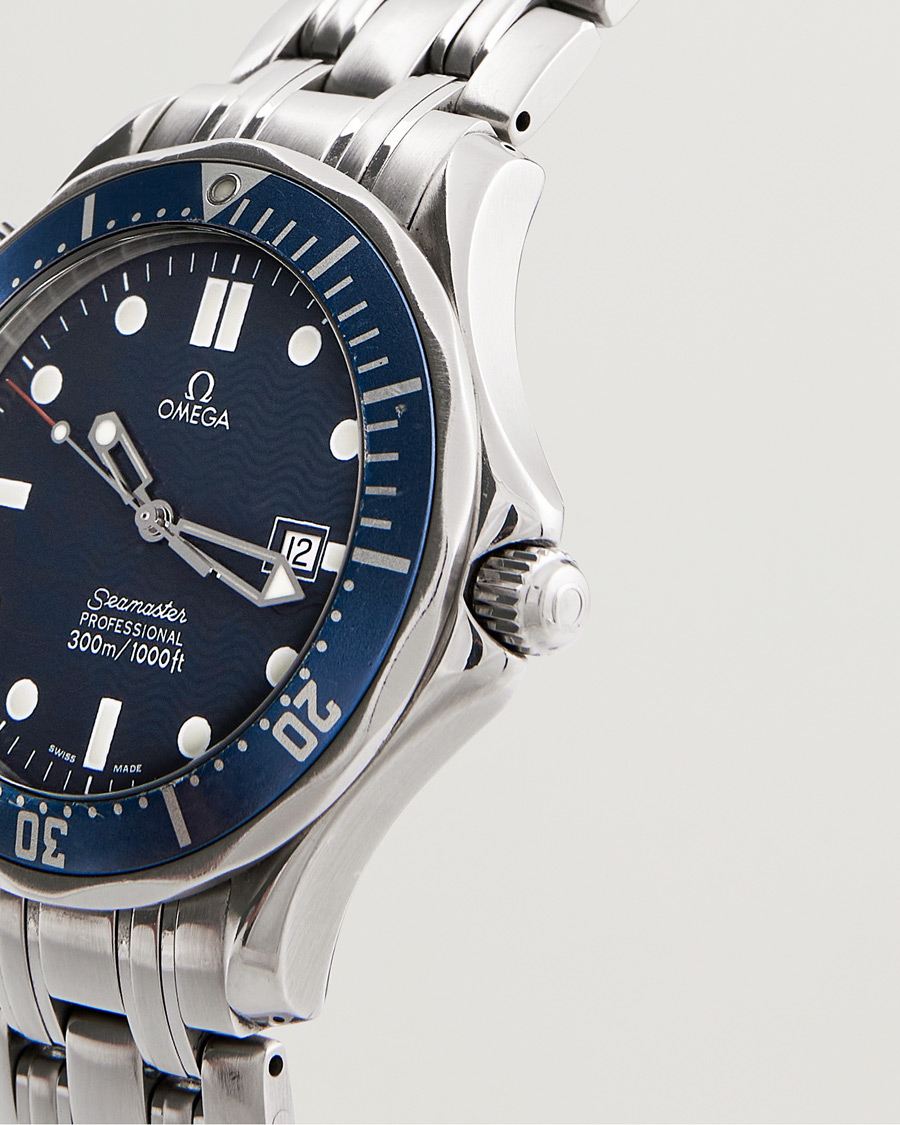 Mies | Omega Pre-Owned Seamaster Diver 300M 2541.80.00 Steel Blue Steel Blue | Omega Pre-Owned | Seamaster Diver 300M 2541.80.00 Steel Blue Steel Blue
