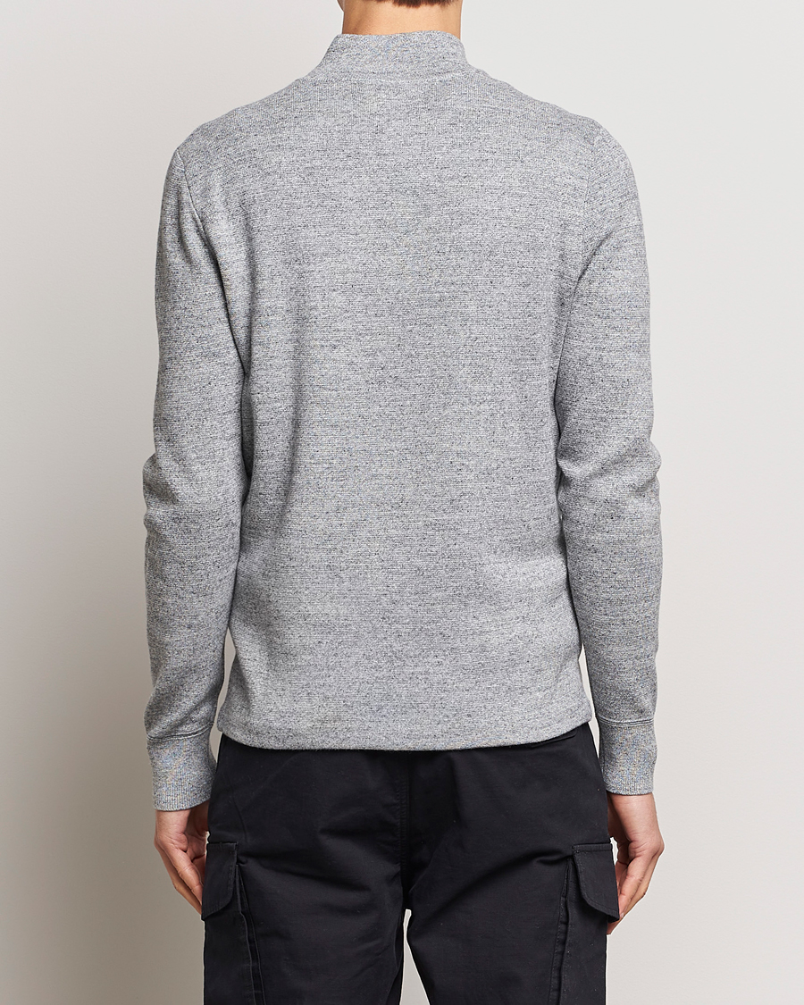 Mies | Puserot | Dockers | Half Zip Sweater Smokestack Heather