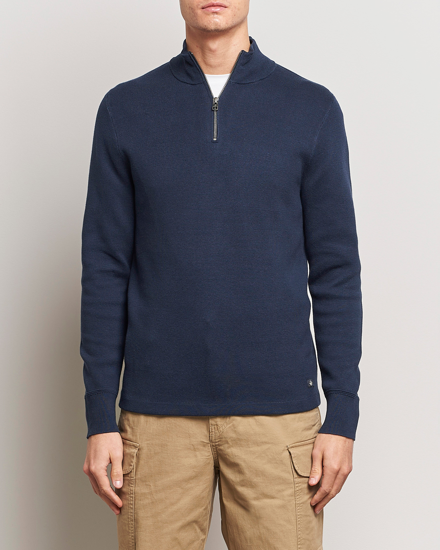 Mies |  | Dockers | Half Zip Sweater Navy Blazer
