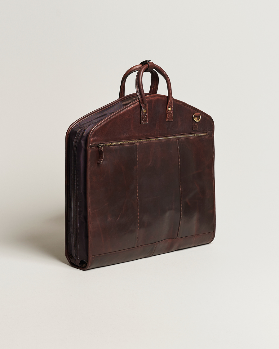 Mies | Laukut | Loake Shoemakers | London Leather Suit Carrier Brown