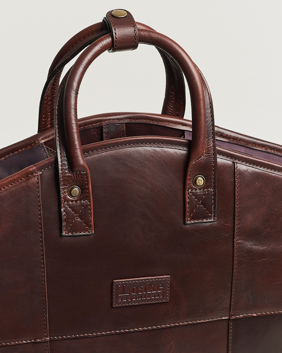 Mies | Laukut | Loake Shoemakers | London Leather Suit Carrier Brown
