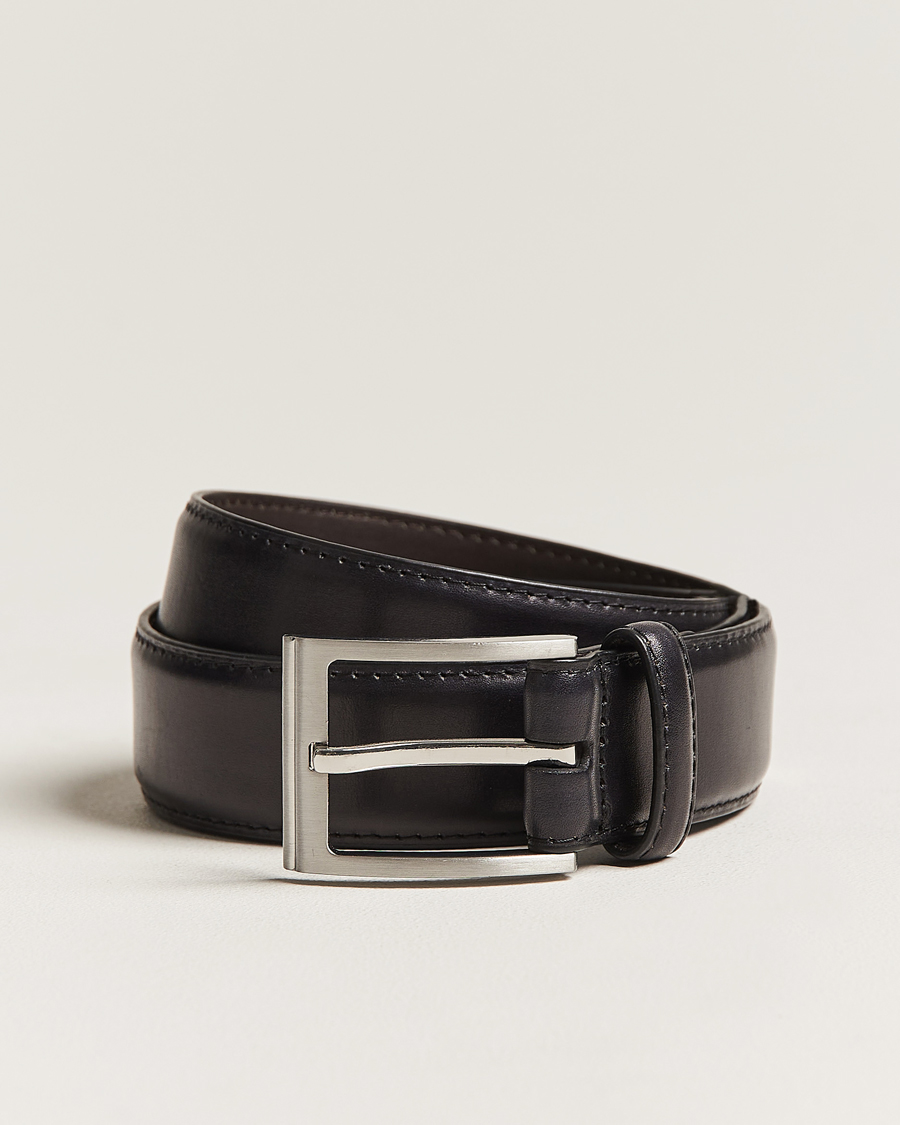 Mies | Best of British | Loake 1880 | Philip Leather Belt Black