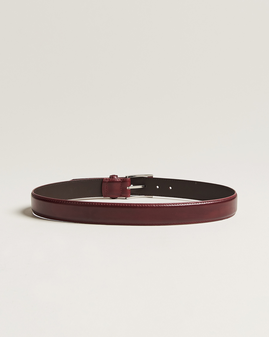 Mies | Vyöt | Loake Shoemakers | Philip Leather Belt Burgundy