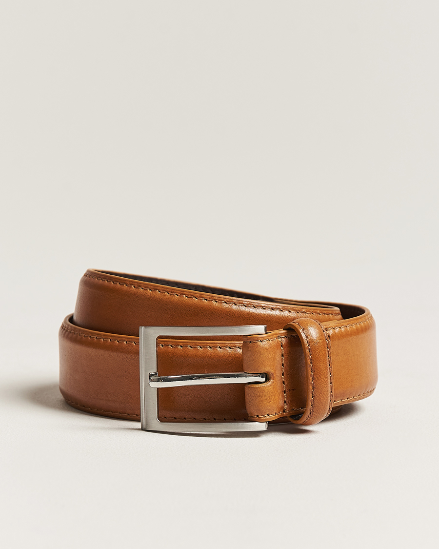 Mies | Best of British | Loake 1880 | Philip Leather Belt Tan