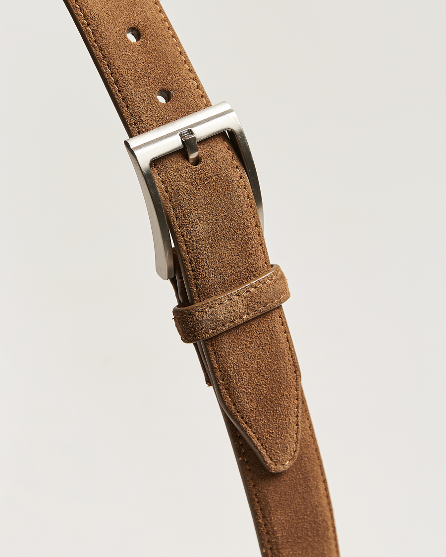 Mies | Vyöt | Loake Shoemakers | William Suede Belt Tan