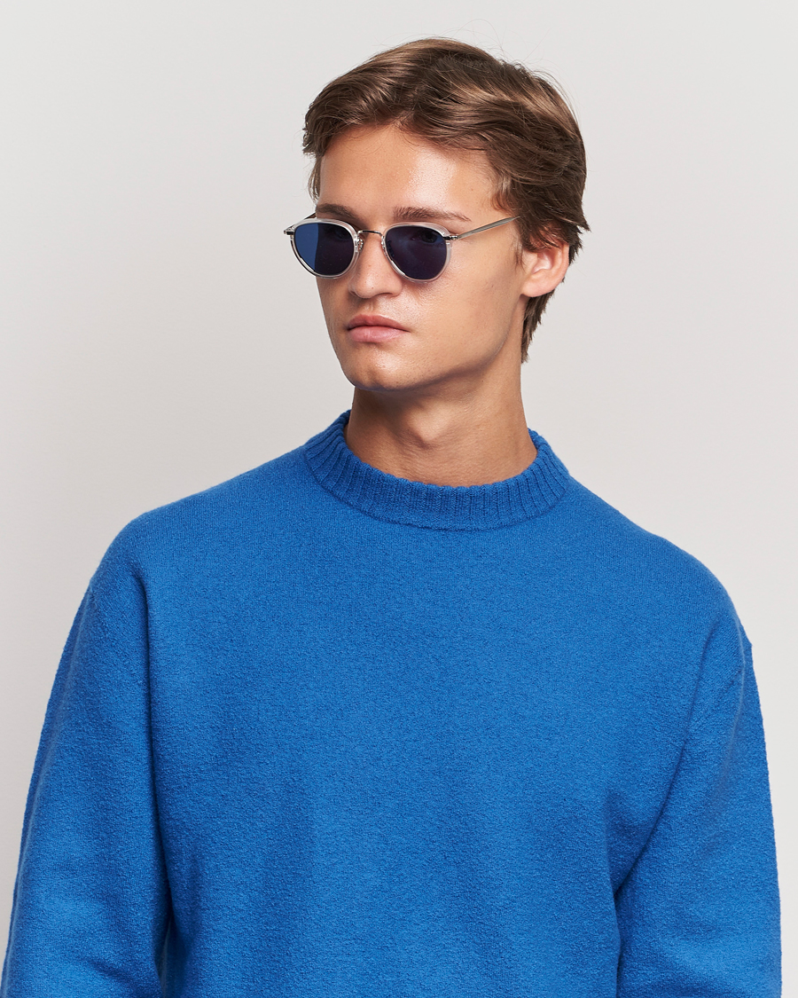 Mies | Aurinkolasit | EYEVAN 7285 | 797 Sunglasses Silver/Blue